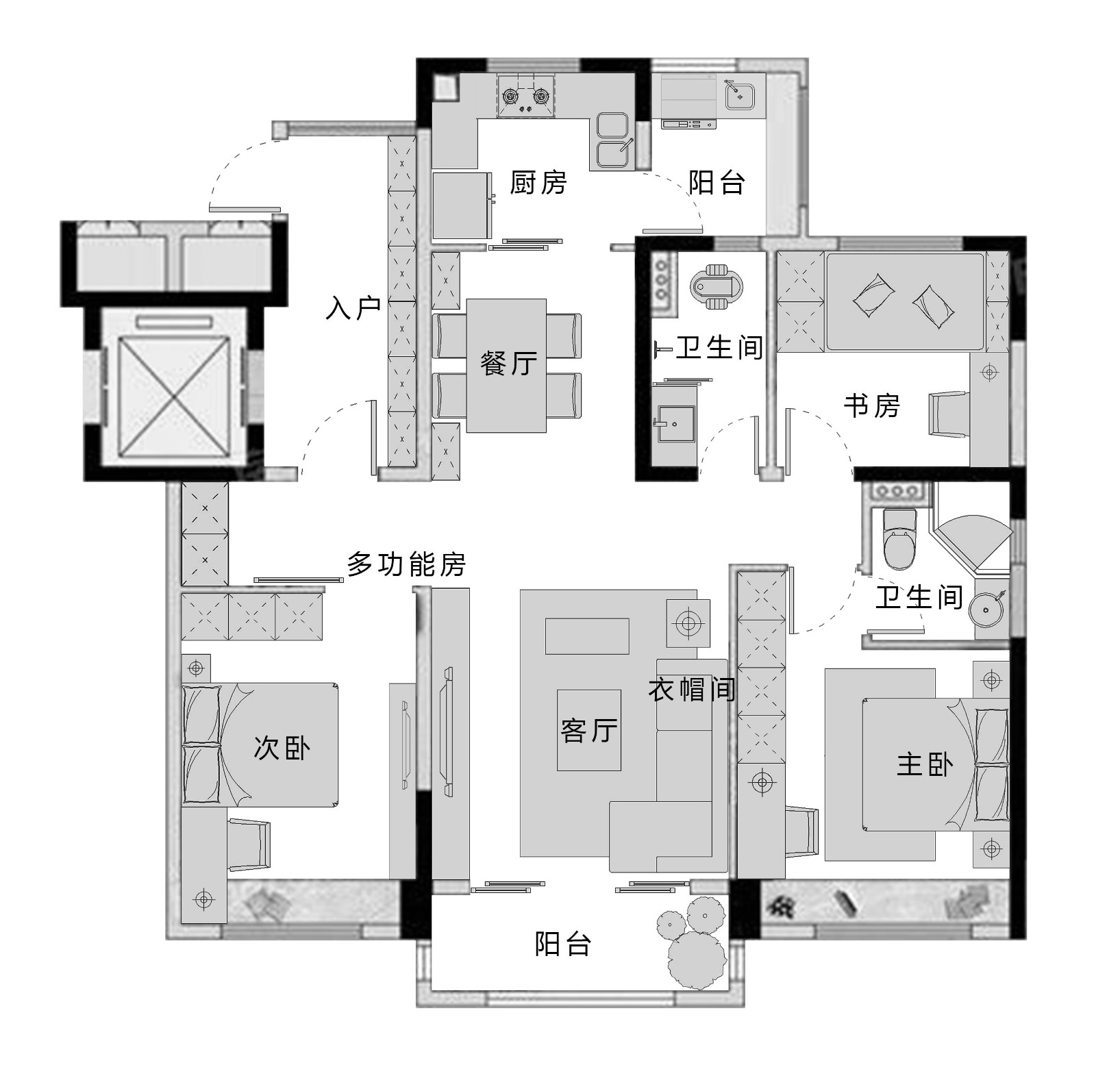 所在区域: 陕西省 西安市 新城区 所在楼盘:碧桂园凤凰城 所在户型:三